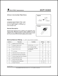 Click here to download SCP10C60 Datasheet