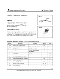 Click here to download SCP12C60 Datasheet