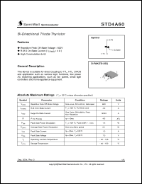 Click here to download STD4A60 Datasheet