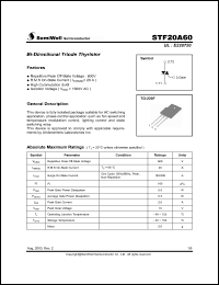 Click here to download STF20A60 Datasheet