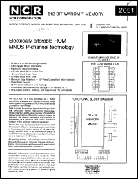 Click here to download NCR2051 Datasheet