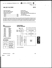 Click here to download NCR2316-30 Datasheet
