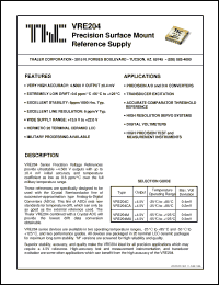 Click here to download VRE204MA Datasheet
