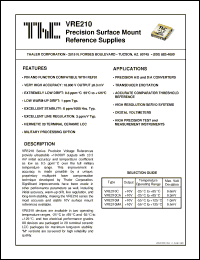 Click here to download VRE210MA Datasheet