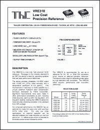 Click here to download VRE310JD Datasheet