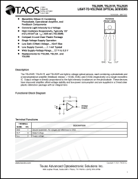 Click here to download TSL250R Datasheet