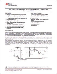 Click here to download TPS61252 Datasheet
