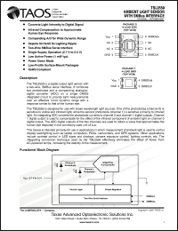 Click here to download TSL2550T Datasheet