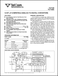 Click here to download TC7109CKW Datasheet