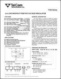 Click here to download TC55RP2001ECBTR Datasheet