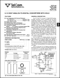 Click here to download TC7116RCLW Datasheet