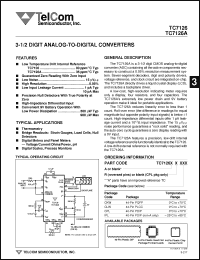 Click here to download TC7126RCPL Datasheet