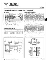 Click here to download TC7650CPD Datasheet