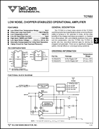 Click here to download TC7652 Datasheet