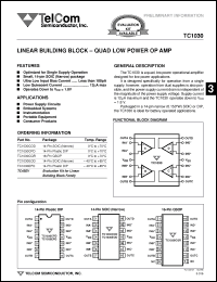 Click here to download TC1030EOD Datasheet