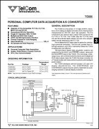 Click here to download TC835 Datasheet