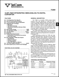 Click here to download TC850ILW Datasheet