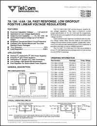 Click here to download TCL1587-3.3CEB Datasheet