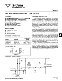 Click here to download TC4403 Datasheet