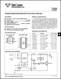 Click here to download TC4627EOE Datasheet
