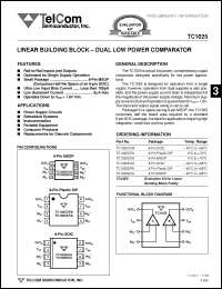 Click here to download TC1025 Datasheet