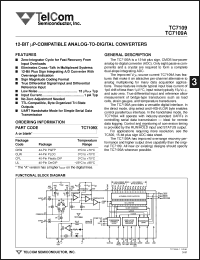 Click here to download TC7109A Datasheet