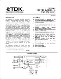 Click here to download 73K222 Datasheet