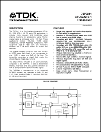 Click here to download 78P2241-IGT Datasheet