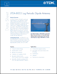 Click here to download LPDA-8003 Datasheet
