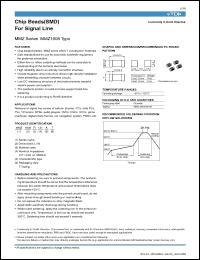 Click here to download MMZ1608Y121B Datasheet