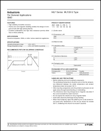 Click here to download MLF2012A4R7XT Datasheet