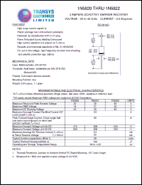 Click here to download 1N5822 Datasheet