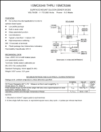 Click here to download 1SMC5388 Datasheet