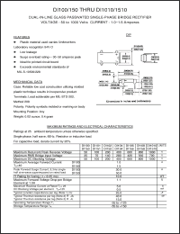 Click here to download DI1010 Datasheet