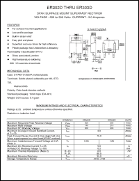 Click here to download ER303D Datasheet