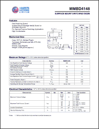 Click here to download MMBD4148 Datasheet