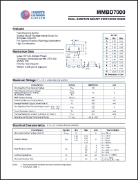 Click here to download MMBD7000 Datasheet