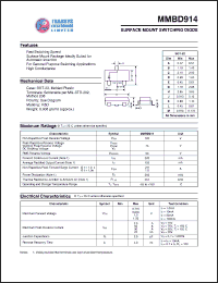 Click here to download MMBD914 Datasheet