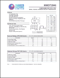 Click here to download MMDT3946 Datasheet
