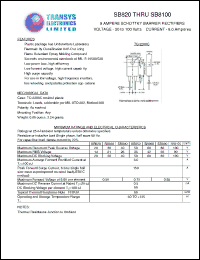 Click here to download SB850 Datasheet