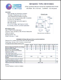 Click here to download SB1660DC Datasheet