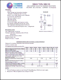 Click here to download SB540 Datasheet