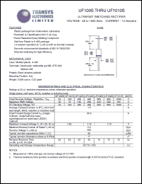 Click here to download UF108S Datasheet