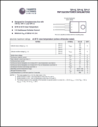 Click here to download TIP117 Datasheet