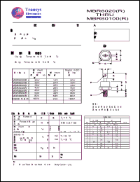 Click here to download MBR8030 Datasheet