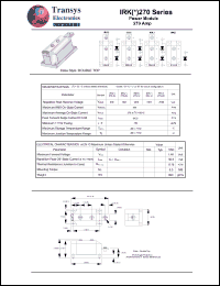Click here to download IRK270-04 Datasheet