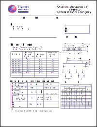Click here to download MBRF20040R Datasheet