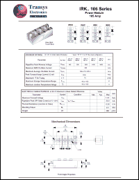Click here to download IRK166-14 Datasheet