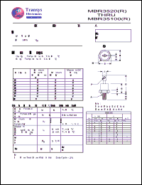 Click here to download MBR3560R Datasheet