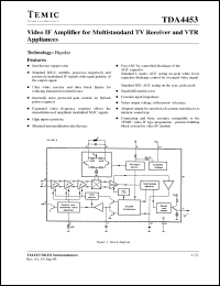 Click here to download TDA4453 Datasheet